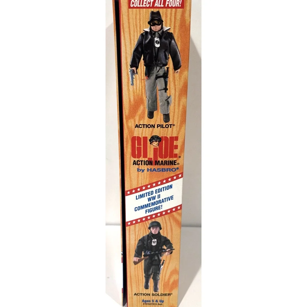 Vintage 1995 GI Joe Action Marine WWII 50th Anniversary Commemorative Edit. NIB